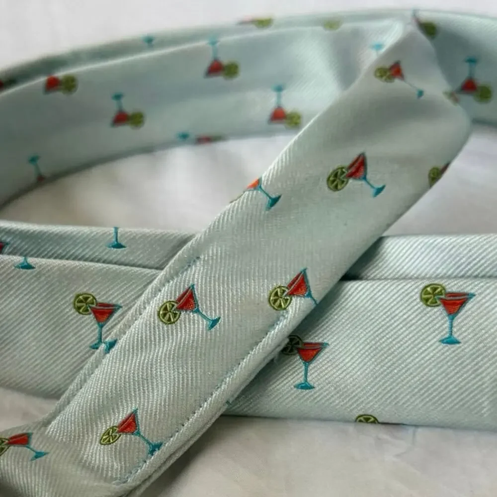 J. Crew belt silk cocktail print - Picture 12 of 13
